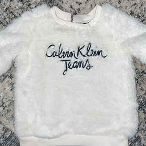 Sherpa Calvin Klein Baby Girl Sweater